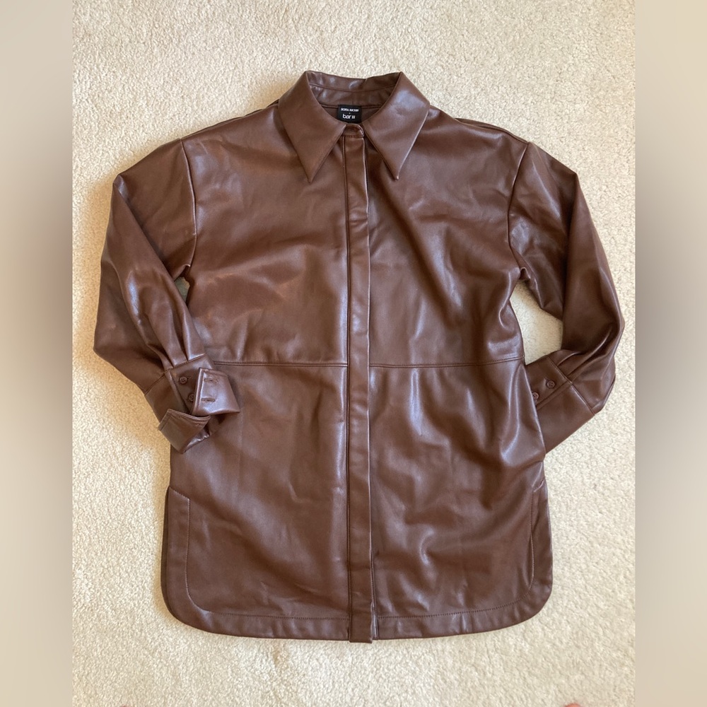 Sofia Richie x Bar III Faux Leather Jacket